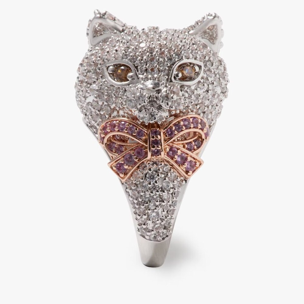 Kate Spade Cat Pawlina Cocktail Ring size 7